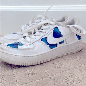 Butterfly Air Force ones